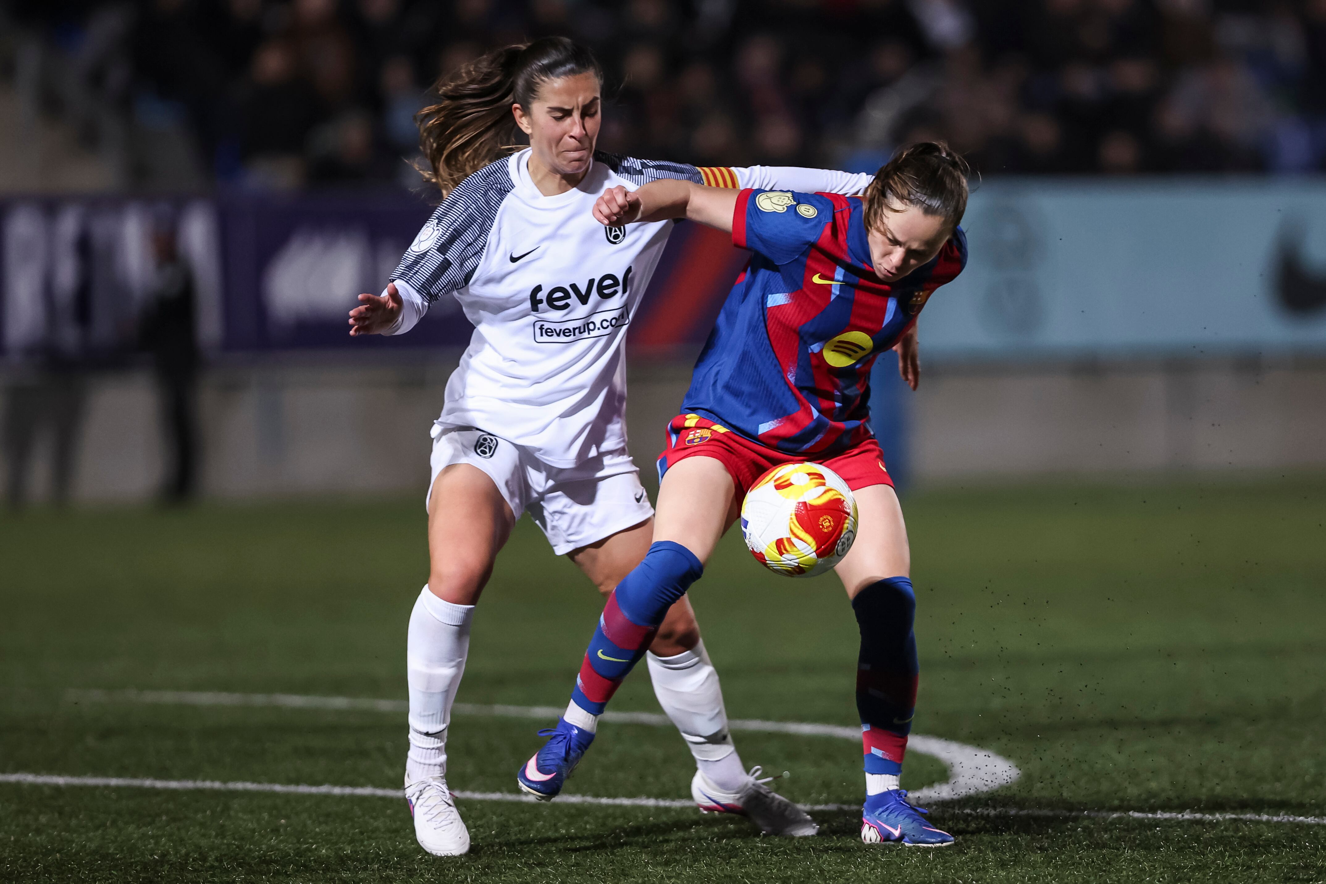 El Barcelona no pasa del empate ante el Badalona en la ida de las semifinales de la Copa de la Reina