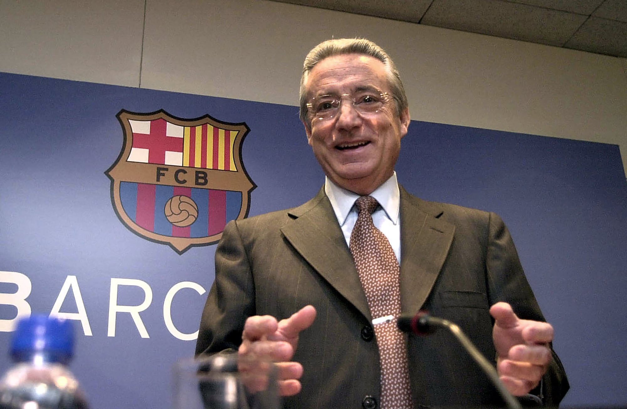 Muere Enric Reyna, el presidente del Barça que se hartó de la prensa deportiva