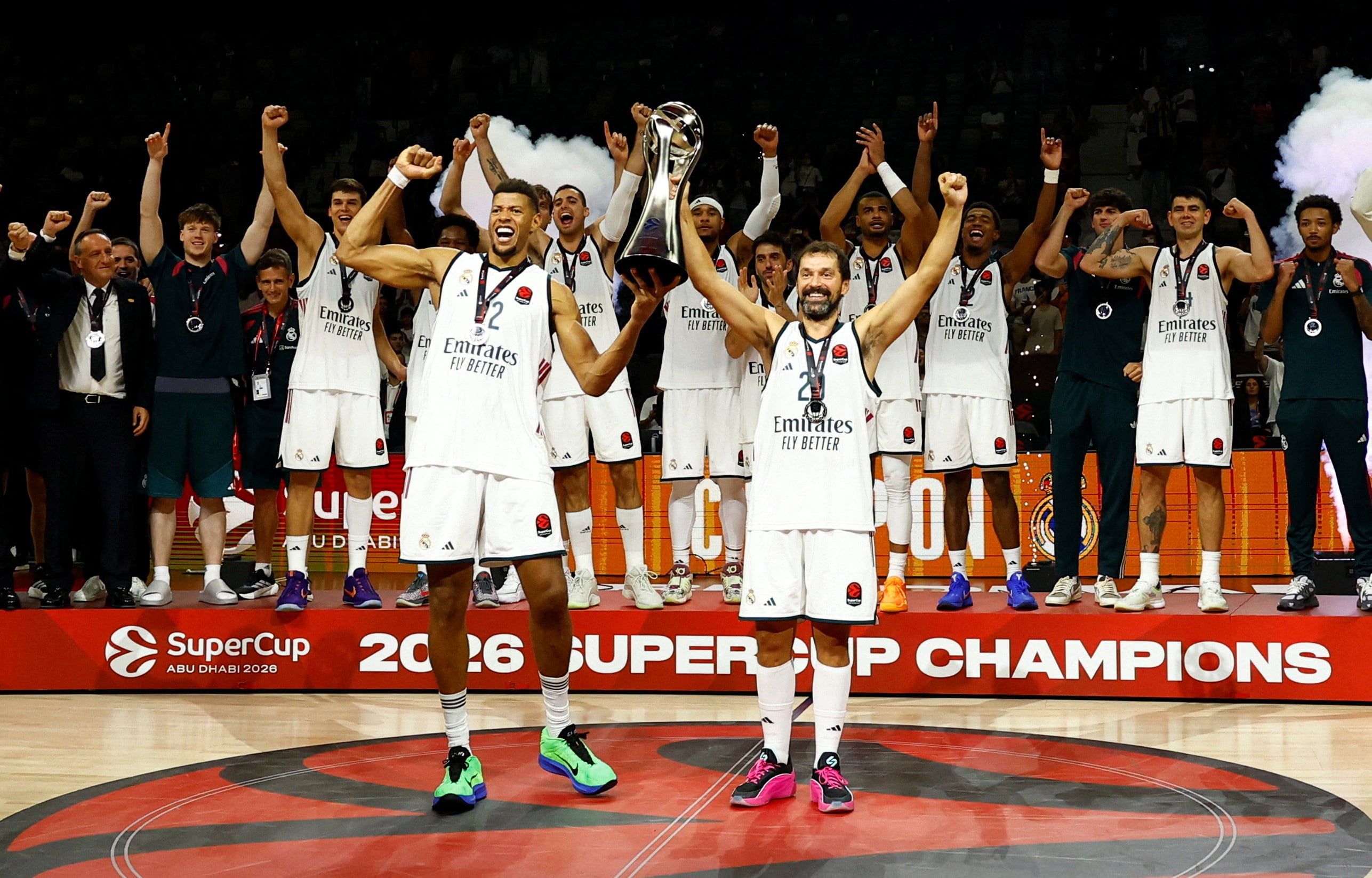 Así te hemos contado la victoria del Real Madrid sobre el Olympiacos en la Supercopa de la Euroliga