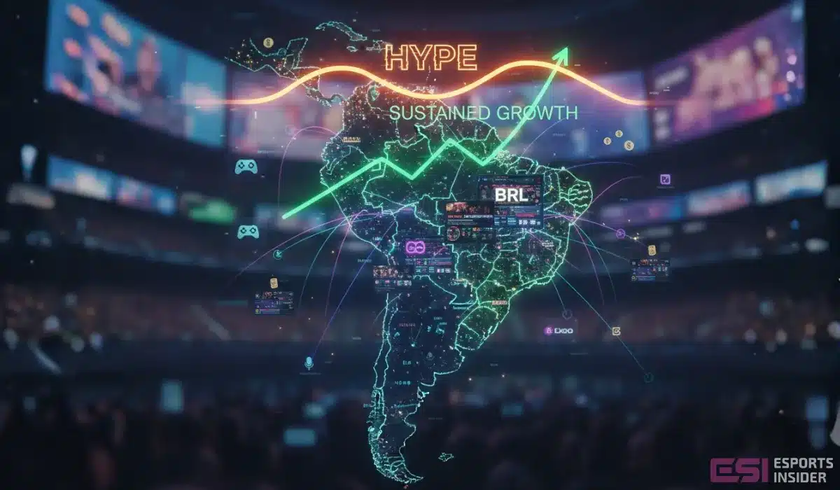 El esports en LATAM deja atrás el Hype y entra en una fase incómoda: crecer sin atajos