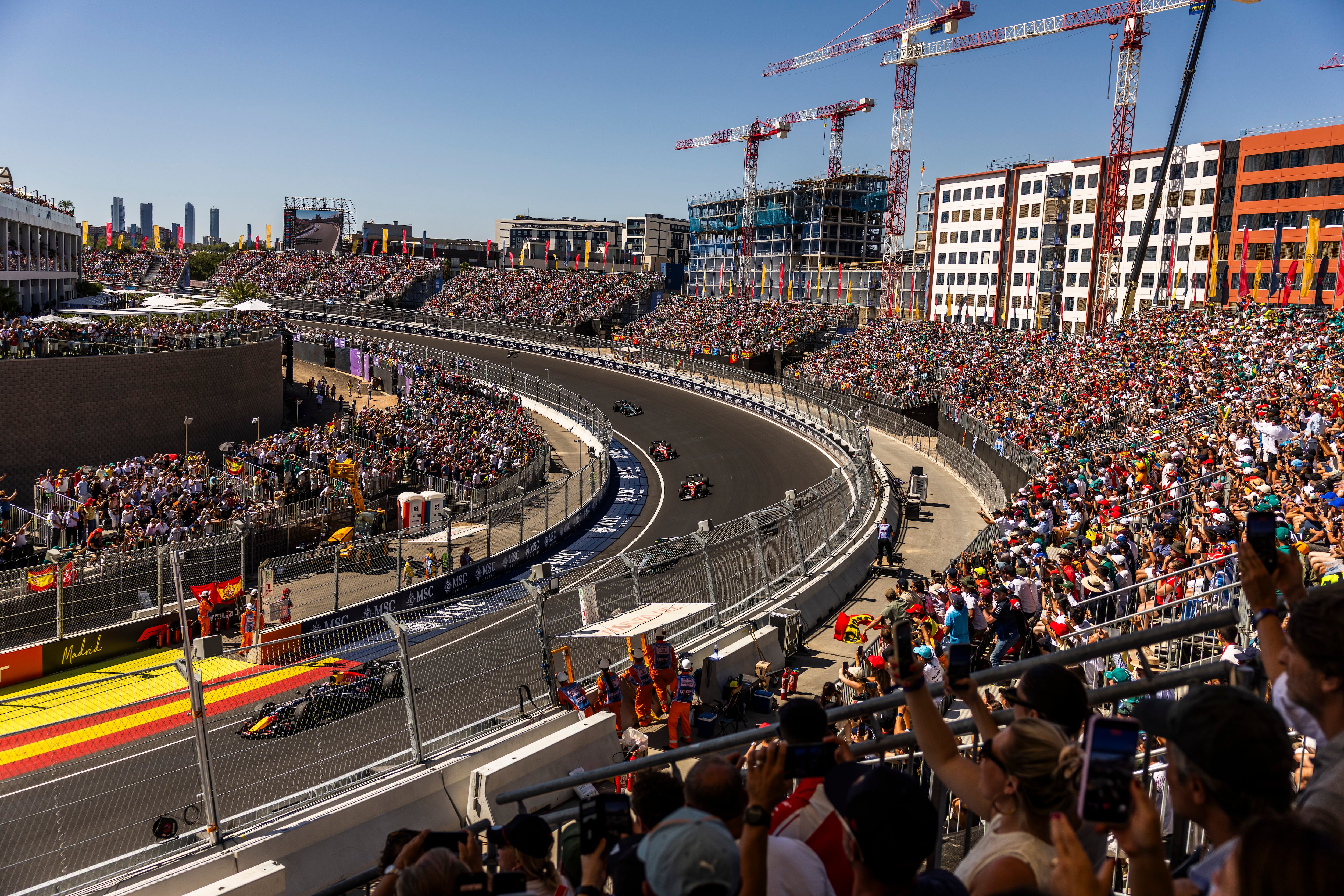 Madring repite fechas en el calendario de la Fórmula 1 para 2027: el Gran Premio de España será el 12 de septiembre