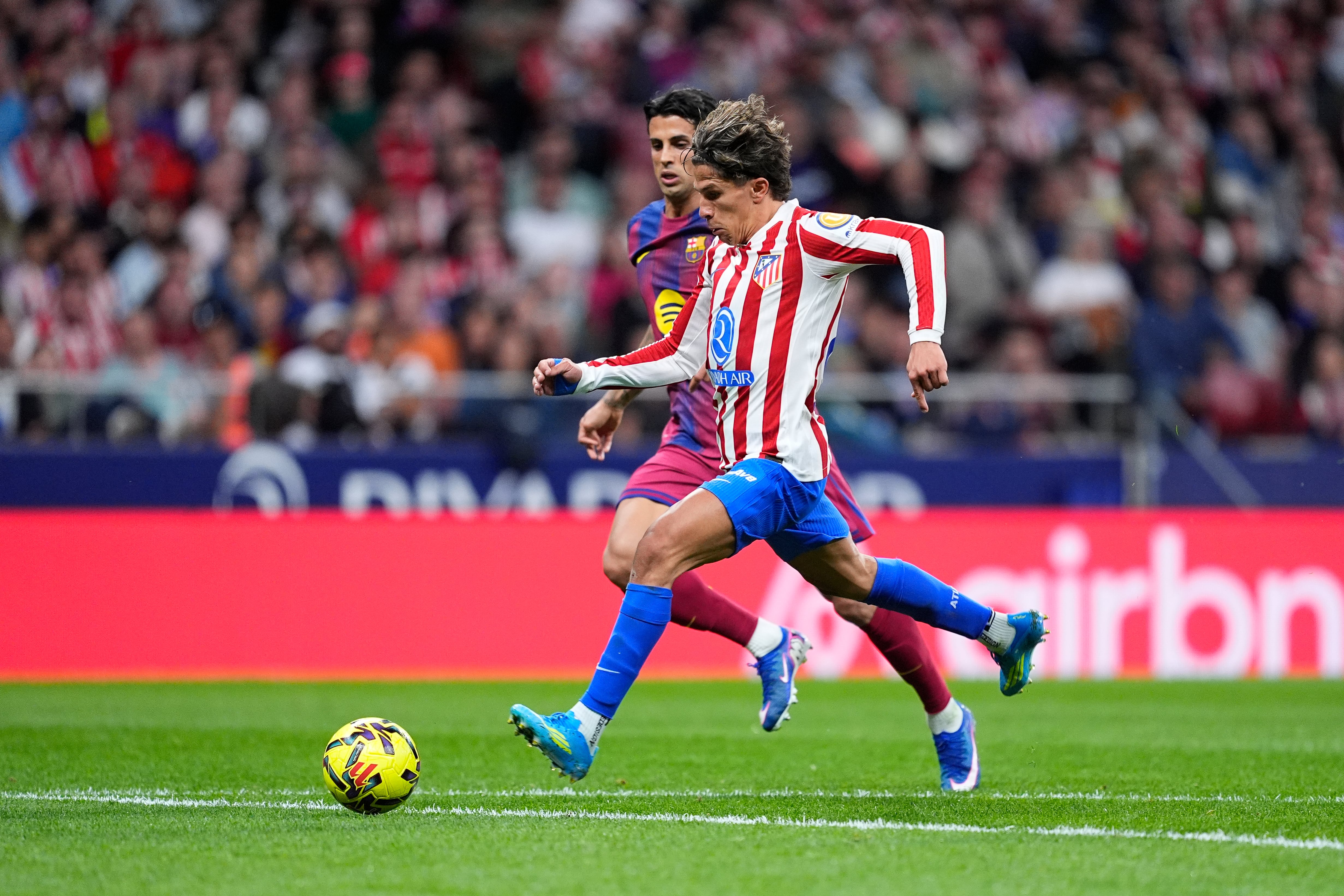 Giuliano Simeone, trabajo y números para enterrar las sospechas