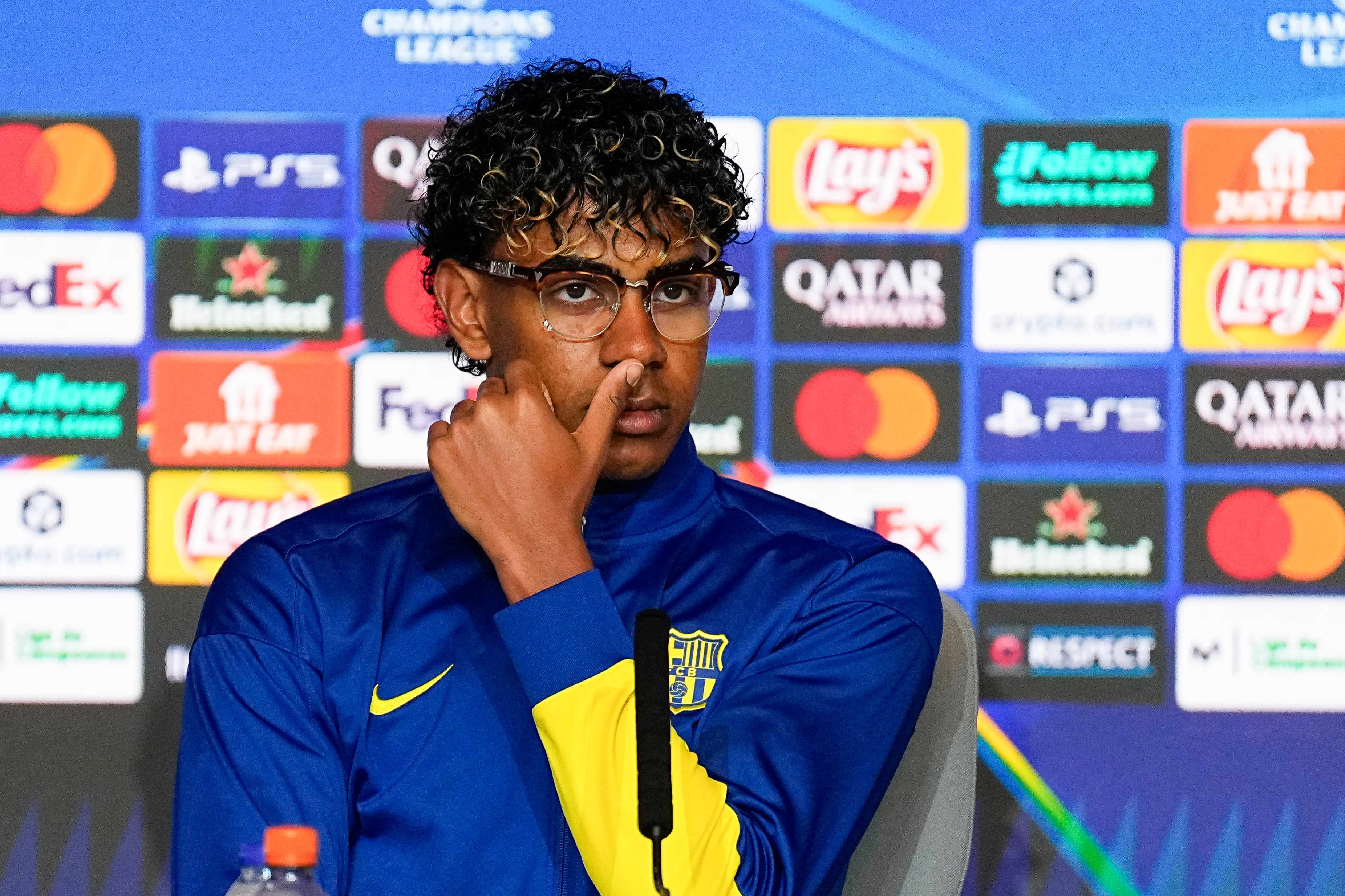 Lamine Yamal, antes de medirse al Atlético: “Espero que el Cholo me ponga un uno contra uno con algún jugador”