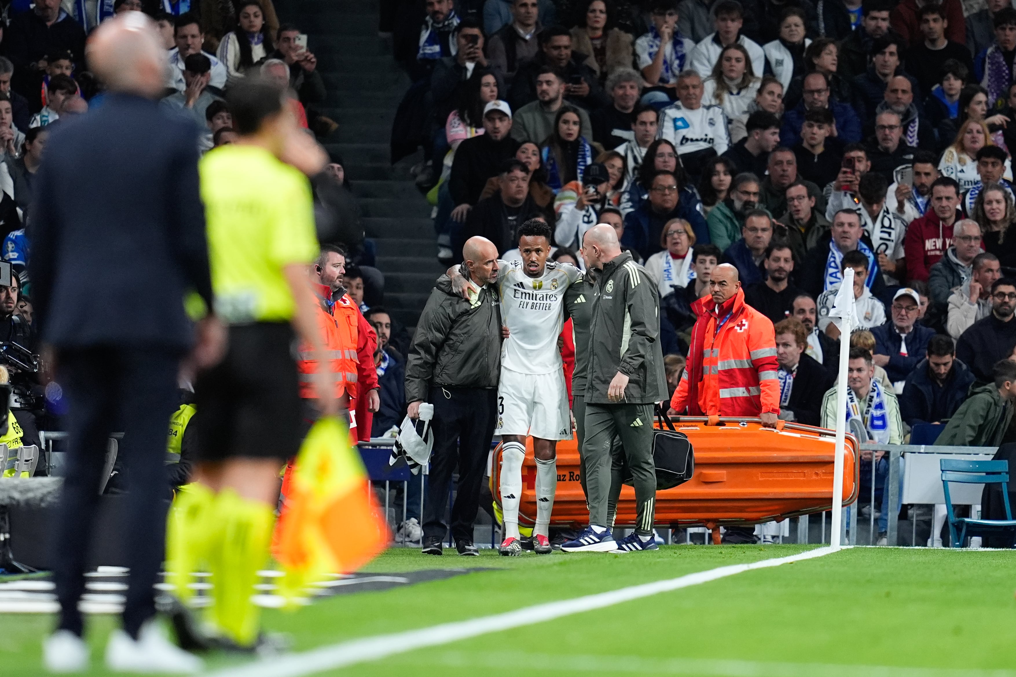 Éder Militão, unos cuatro meses de baja