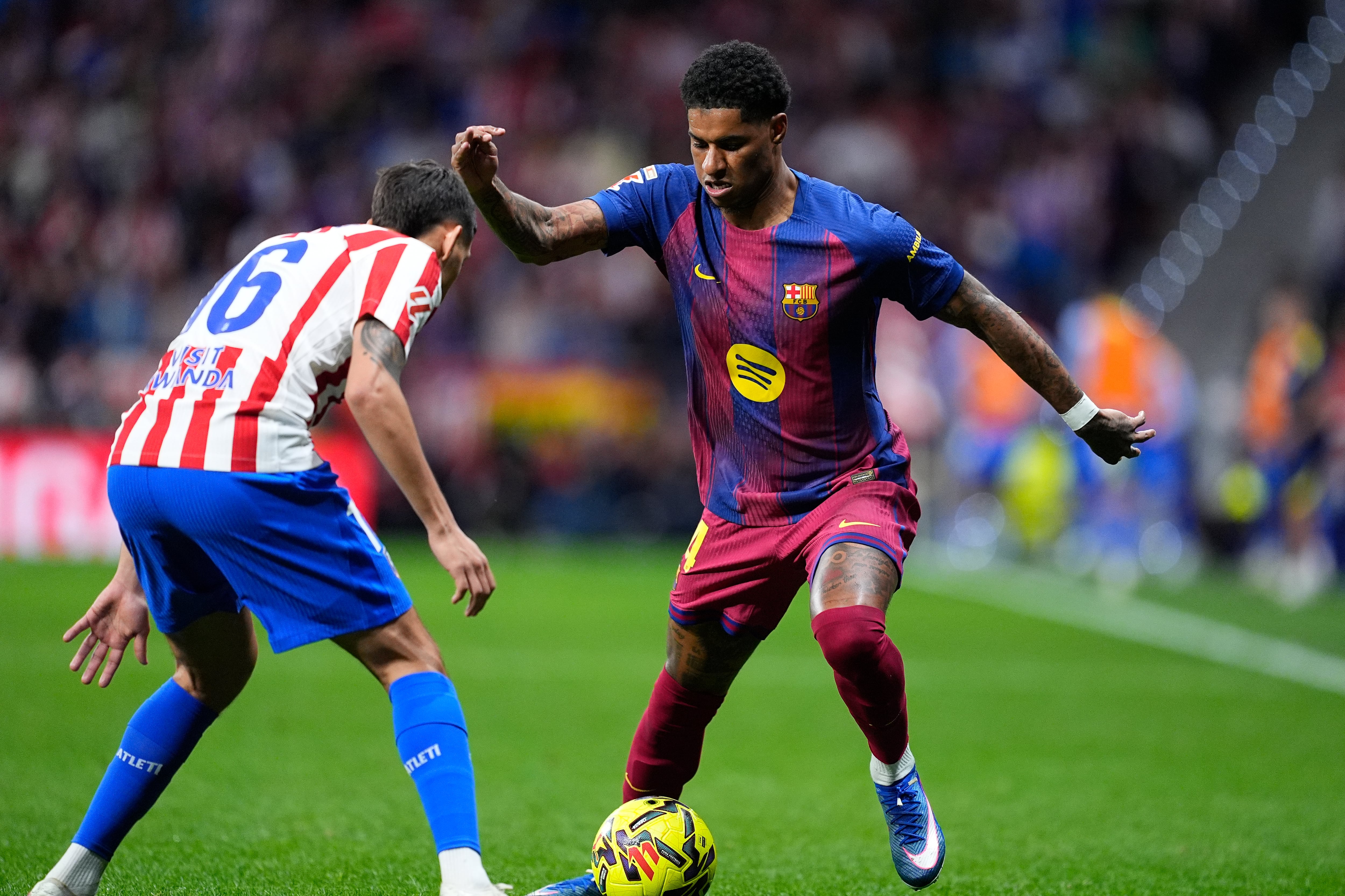 Sin Raphinha, en el Barcelona reaparece Rashford