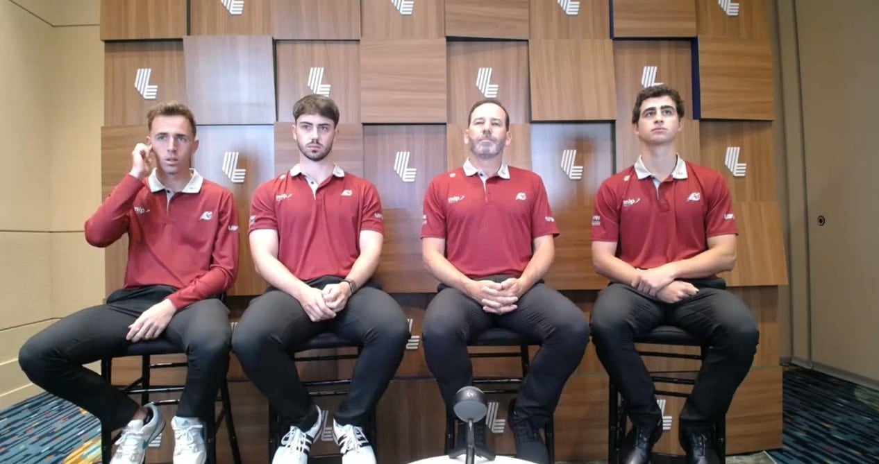 Una selección española en la Liga saudí de golf